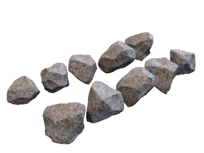 landscaping stone 3D model