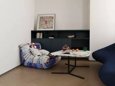 Modern Cozy Reading Nook 3D model