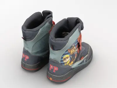 Kids Boots Paw Patrol 3D model