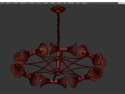 Glass Pipe 16 Low-poly 3D model