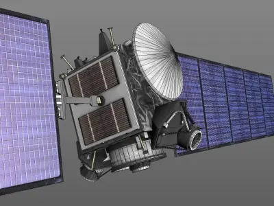 Dawn probe game ready Low-poly 3D model