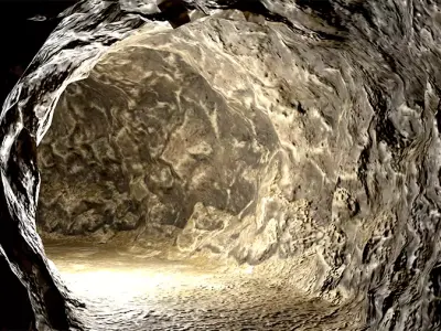 Mine tunnels - Modular 3D model