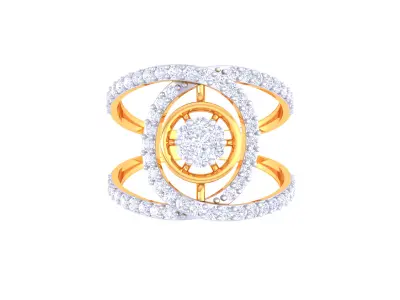 Women Ring MTL 3dm STL OBJ FBX Details 3D print model 26