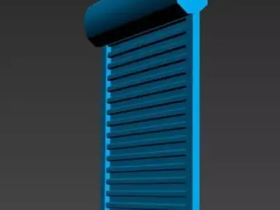 SHUTTER DOOR 3D model