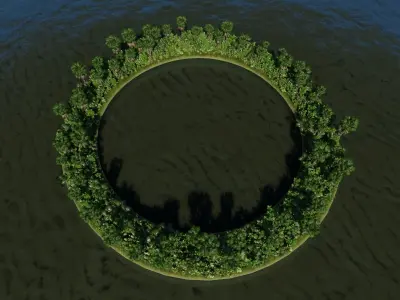 O Alphabet Island 3D model