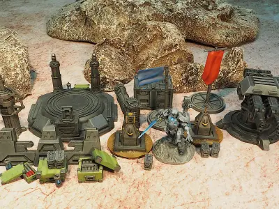 Warsurge Sci-Fi Bundle 3D print model