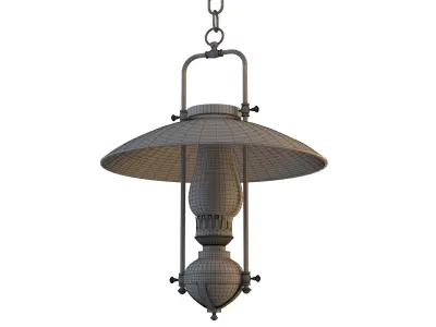 Metal Vintage Lamp 3D model