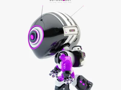 Lovely robot - companion III 3D model