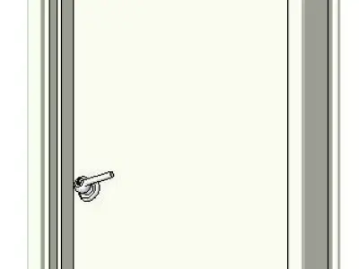 Door Single 3D model