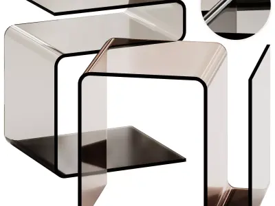 Allred Side Table by Metro Lane 3D model