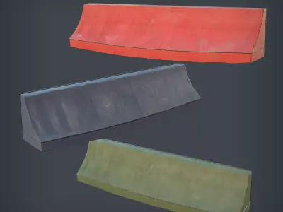 Awning - Canopy Low-poly 3D model