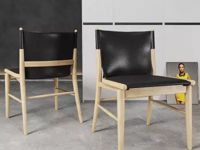 Chair Jens SJ51B  3D model