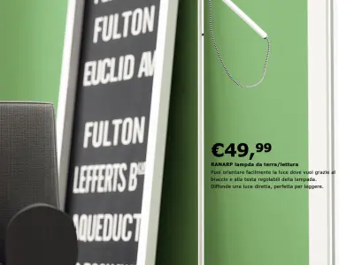 Ranarp Ground lamp 3D model