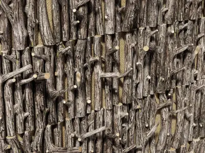 Branch decor n89c 3D model