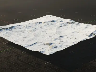 Tundra Terrain 5 3D model
