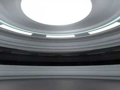 Sci Fi Room 3D model 33
