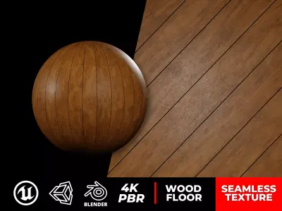 PBR Wood Texture Seamless 4K Photorealistic 08 - Archviz - Games Texture