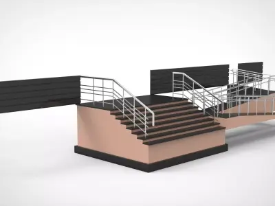 Entrance group 3D model