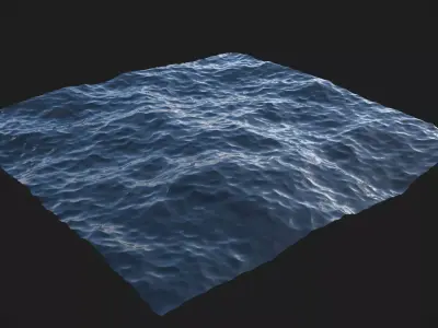 Ocean 3D model
