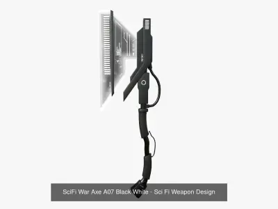 10 SciFi Weaponry G Collection - Sci Fi Weapon Design 3D Model Pack