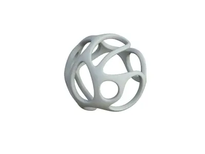 SciFi Cube Object No 37877 Low Poly Shape Texture