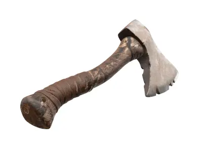 Post-Apocolyptic Survival Props Pack Low-poly 3D model