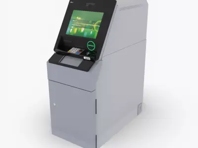  NCR SelfServ 83 atm s83 Cash Recycling Automated Teller Machine 3D model