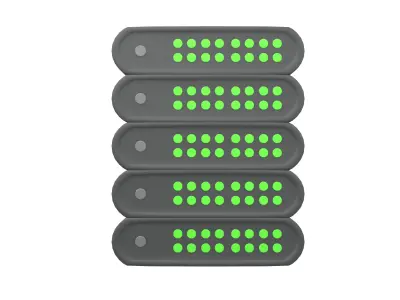 Power Storage Machine Icon v1 001 Low-poly 3D model