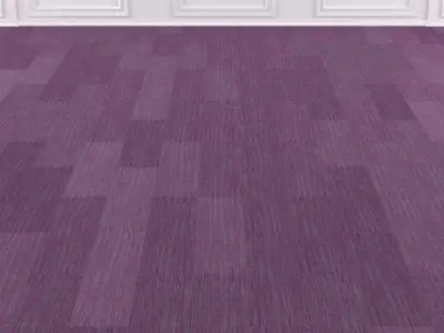 Wall to Wall LVT Floor No 4 3D model