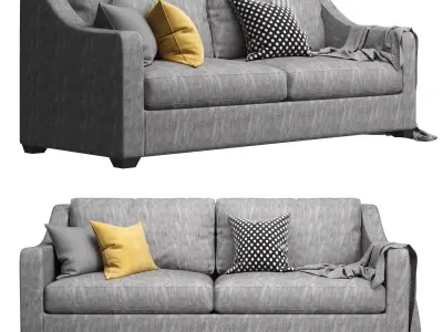 Wesley Hall - Mcguire Sofa 3D model