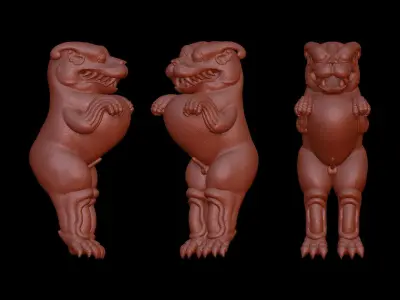 Yali  3D printable model 3D print model