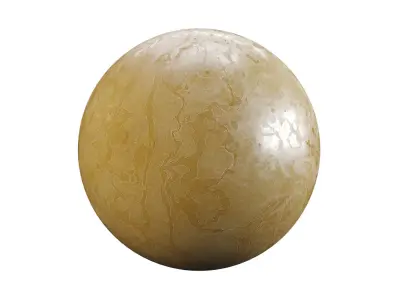 Orange Siena Marble Texture PBR Vray Corona 400 x 400 cm Texture