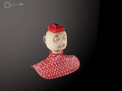 3D NFT Stylized Character  Free low-poly 3D model