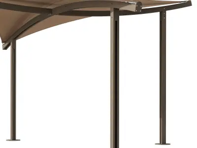 Sprech sail Shade gazebo tension structure 3D model