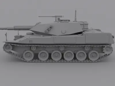 Tank Sting Ray 3D model