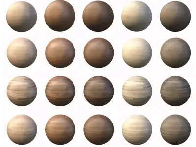 Wood Flooring Texture - Architectural Viz Seamless PBR Texture