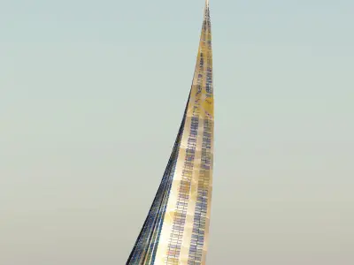 Blade tower 3D model