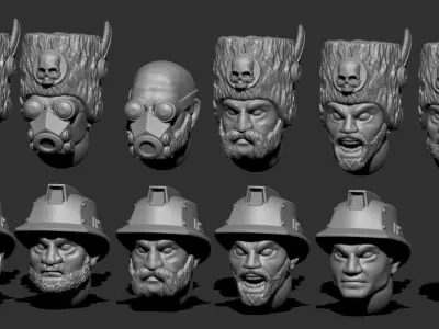 Fabricarii - Primus Scion - Recruits 3D print model