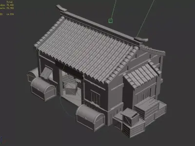 Small - Warehouse 02 3D model