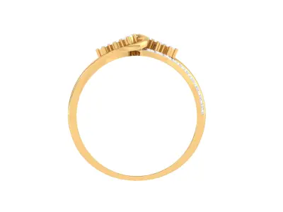 Women Ring  Render 3dm STL OBJ FBX Details 3D print model 296