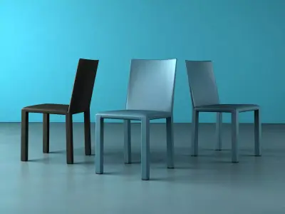 Kuva pair of chairs 3D model