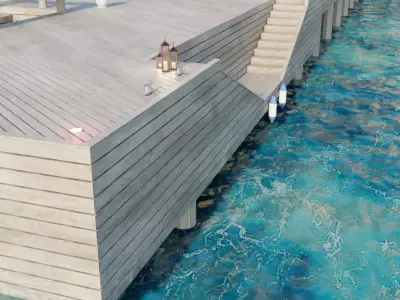 Decking 3D model