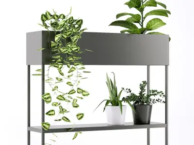 Console Consuela for flowers La redoute 3D model