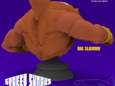 Street Shark - Slammu - Animated Series 3D print model