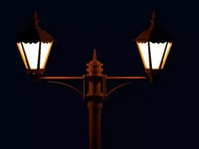 Street Lamp Free 3D model