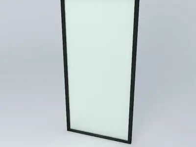 3d window with frame Free 3D model