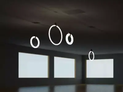 LIGHTING HANG RING 3D model