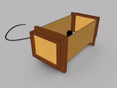 Desk lamp 3D model 21