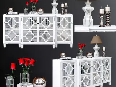 chest of drawers 10 3D model