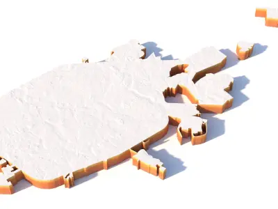 Minsk City Belarus 3D model purchase